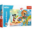 Picture of TREFL PUZZLE 60 PCS INTERESTING DAY FOR MICKEY